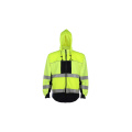 Class 3 Hi-VI Long-Sleeve Fleece Reflective Hoodie